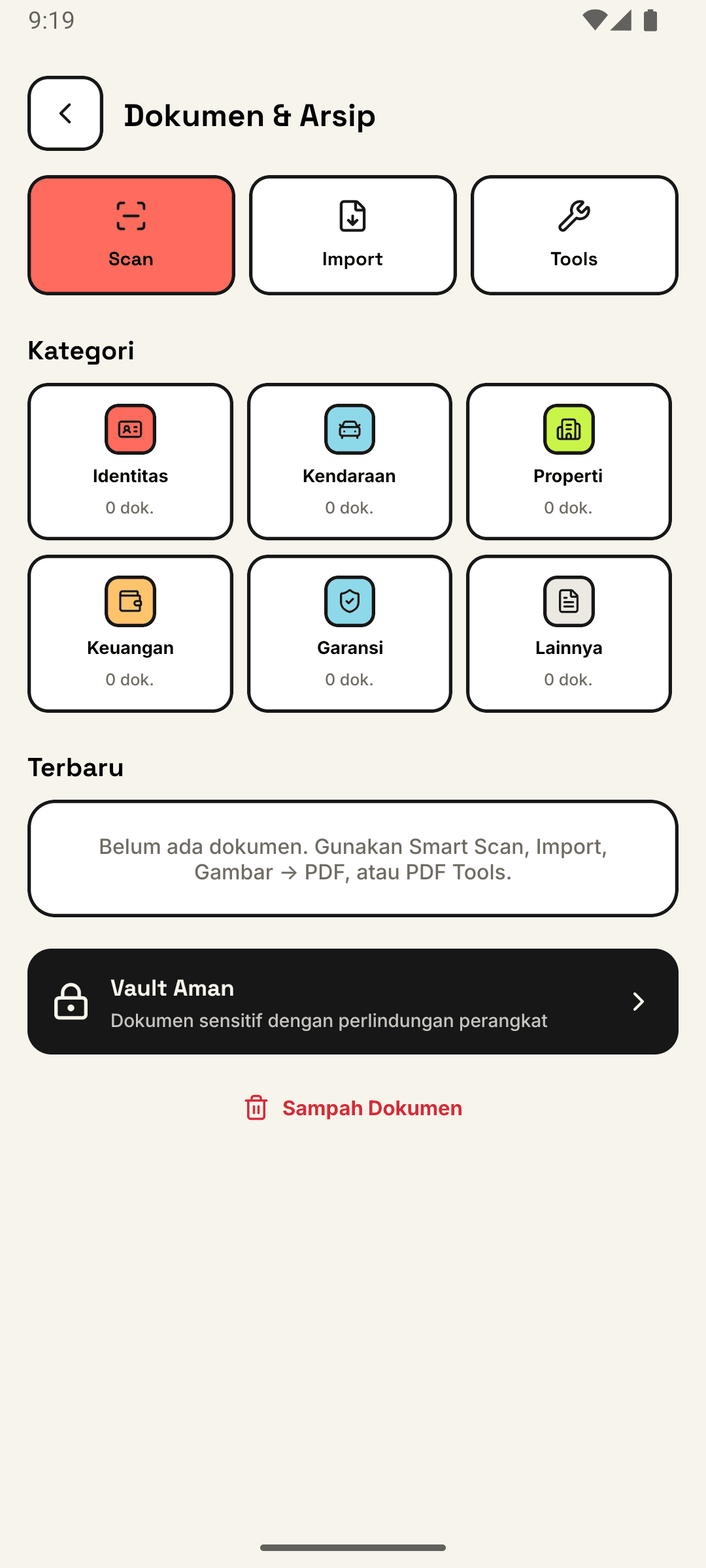 Dokumen dan arsip Keliva